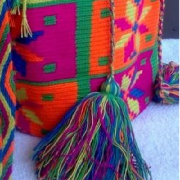 WAYUU TRIBE BAG WOMEN HANDBAG/ BOHO FINEST QUALITy - Picture 2 of 4